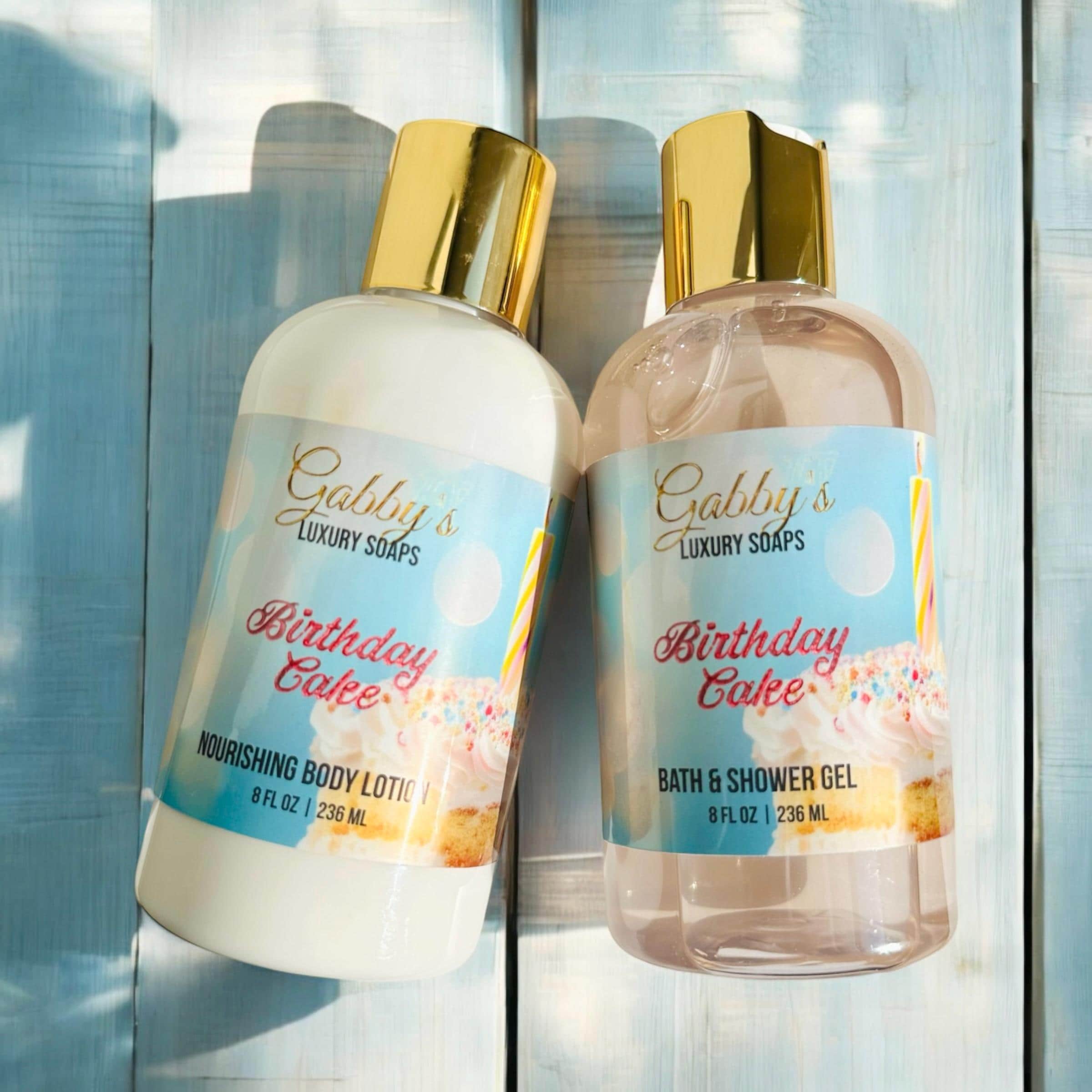 Birthday Cake Plant-Based Bath & Shower Gel